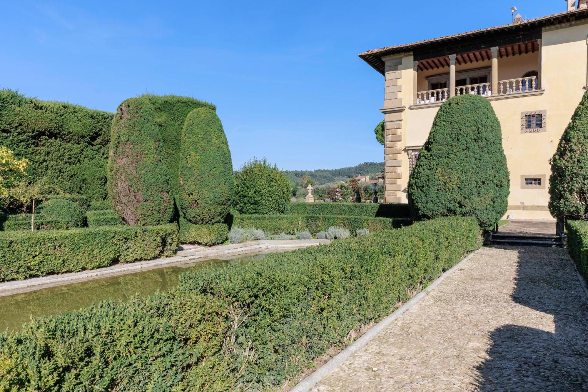 Villa Gamberaia Settignano Exterior foto
